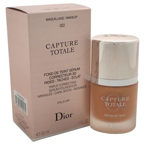 dior capture totale foundation spf 25 1 oz|More.